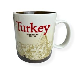 Starbucks Turkey Global Icon Collector Series 2014 Coffee Tea Mug Cup 16 oz